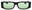 GB1/2 - BLACK/SILVER - GREEN