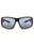1BO9Q1 - MATTE BLACK - RED BLUE MIRROR