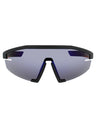 1BO05U - MATTE BLACK - BLUE VIOLET MIRROR