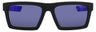 1BO05U - MATTE BLACK - BLUE VIOLET MIRROR