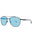 MBLK - MATTE BLACK - BLUE MIRRORED