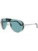 004 - SILVER - GREEN POLARIZED