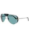 004 - SILVER - GREEN POLARIZED