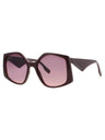601 - BURGUNDY - GREY GRADIENT