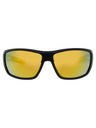 008 - MATTE BLACK - ORANGE TINT