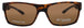 240 - MATTE DARK TORTOISE - BROWN TINT