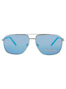 040 - SHINY SILVER - BLUE MIRROR