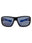 011 - SHINY BLACK / BLUE - BLUE MIRROR