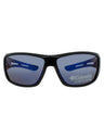 011 - SHINY BLACK / BLUE - BLUE MIRROR
