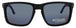 004 - MATTE BLACK - BLUE MIRROR