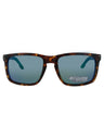 240 - MATTE DARK TORTOISE - GREEN MIRROR