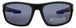 004 - MATTE BLACK - BLUE MIRROR