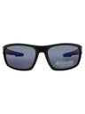004 - MATTE BLACK - BLUE MIRROR