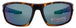 240 - MATTE DARK TORTOISE - GREEN MIRROR