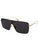 701 - GOLD SMOKE - BROWN MIRROR
