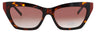 237 - DARK TORTOISE/RED - GRADIENT BROWN