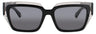 024 - TRANSPARENT GREY/BLACK - SMOKE