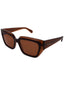 233 - TRANSPARENT BROWN - BROWN