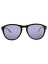 009 - BLACK/CLEAR - PURPLE TINT