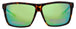 242 - DARK TORTOISE - POLARIZED GREEN MIRROR