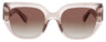 DOE/BRN - CRYSTAL BLUSH / GOLD - BROWN GRADIENT