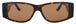 DTRT/BRN - DARK TORTOISE - BROWN TINT