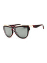 11096G - Red Havana/Grey Mirror Silver