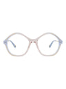 40219 - Light Blue Gold Transparent
