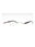 C02 - Shiny Silver Black / Clear Lens