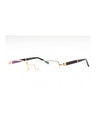 C03 - Shiny Gold Black / Clear Lens
