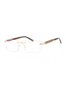 C01 - Shiny Gold/Tortoise / Clear Lens