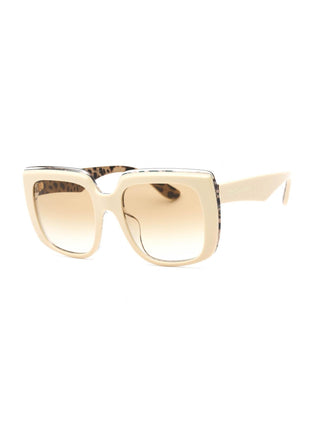 Dolce & Gabbana 0DG4414F Sunglasses White Leo/Gradient Light Brown-AmbrogioShoes