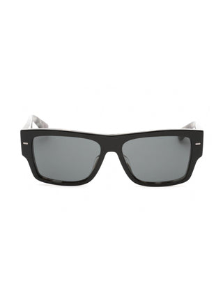 Dolce & Gabbana 0DG4451F Sunglasses Black On Grey Tortoise/Dark Grey-AmbrogioShoes