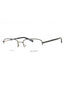 0R81 00 - MT RUTHENIUM/clear demo lens