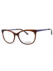 01MF 00 - Violet Havana/Clear demo lens