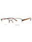 009Q 00 - BROWN/Clear demo lens