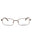 0NCJ 00 - BROWN RUTHENIUM/clear demo lens