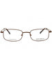0NCJ 00 - BROWN RUTHENIUM/clear demo lens