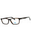 052 - dark havana/clear demo lens