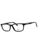 001 - shiny black/clear demo lens