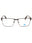 008 - shiny gunmetal/Clear demo lens