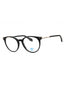 001 - shiny black/clear demo lens