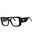 001 - shiny black/clear demo lens