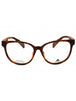052 - dark havana / clear