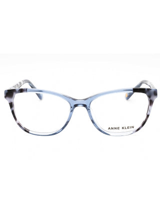 Anne Klein AK5069 women's full-rim eyeglasses with a sleek black frame and silver accents.