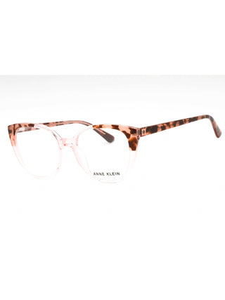 Anne Klein AK5092 blush crystal full-rim eyeglasses with clear lenses, size 52-17-140.