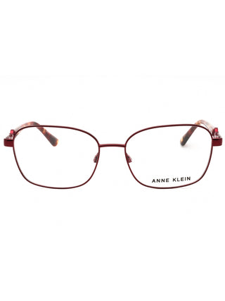 Anne Klein AK5103 oval eyeglasses featuring a sleek, lightweight metal frame in a polished gold finish.