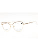 710 - GOLD/Clear Demo Lens