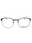 009 - matte gunmetal/clear demo lens