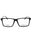 001 - shiny black/clear demo lens